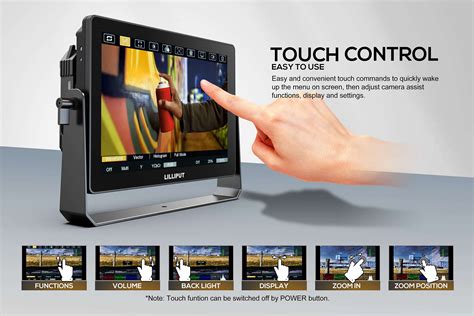 China 10 1 Inch 1500nits 3G SDI Touch Camera Control Monitor Manufacturer And Supplier Lilliput