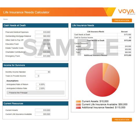 Voya financial is an american financial, retirement, investment and insurance company based in new york city. Life Insurance Needs Calculator Voya Financial — db-excel.com