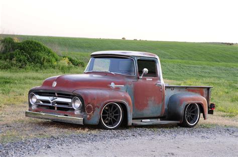 The Ultimate Sleeper 1956 Ford F 100 With Small Block V 8 Power Hot