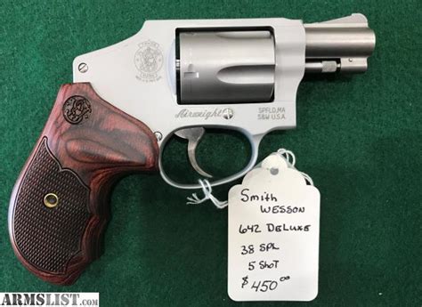Armslist For Sale Smith And Wesson 642 Deluxe