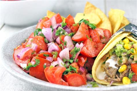 Last updated jul 28, 2021. Fresh Pico de Gallo Salad (Naturally Fat Free!) - Dinner, then Dessert