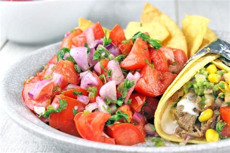 Over the past couple of decades there has been a growing concern about fats, high blood cholesterol levels and the diseases caused by it. Fresh Pico de Gallo Salad (Naturally Fat Free!) - Dinner ...