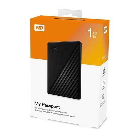 Likewise, the weight has also naturally been decreased, from 154 grams to 136 grams. Western Digital 1TB My Passport HDD External Portable Hard ...