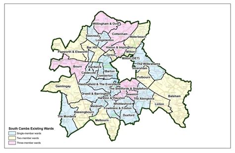 New Ward Boundaries For South Cambridgeshire South Cambridgeshire