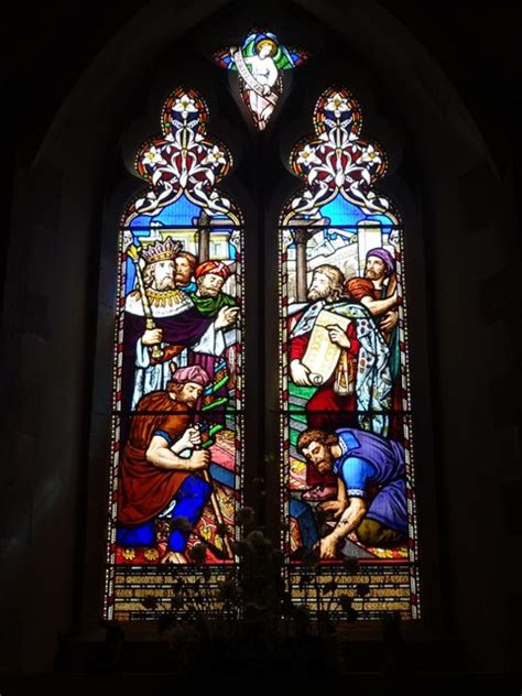 Stained Glass Windows Stackpole Elidor © Philip Halling Cc By Sa20
