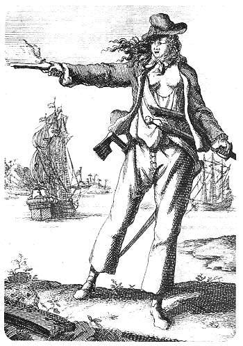 Picture Of Famous Female Pirate Anne Bonny
