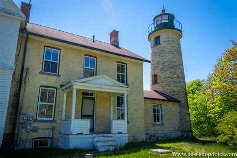 Wordless Wednesday Old Beaver Island Lighthouse Go See Do Photography