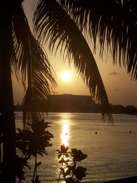 Sunset In Cancun Mexico By Darkphoenix36 On Deviantart