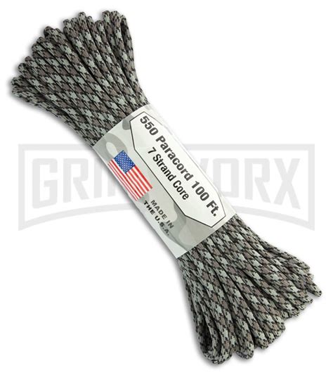 How to buy 550 cord braid? Titanium Nylon Braided 550 Cord Paracord (100') - Grindworx