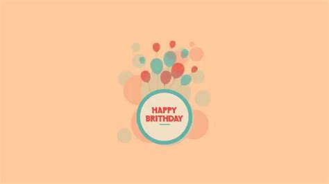Motion Graphic Happy Birthday Youtube