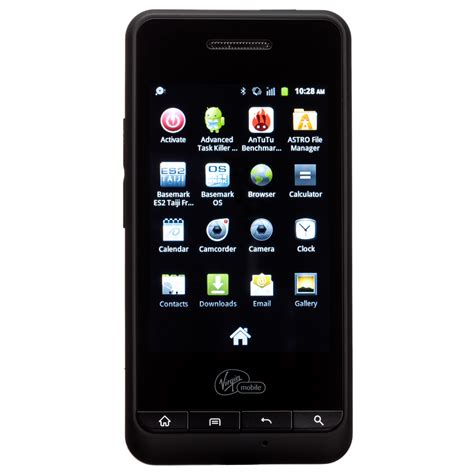 Pcd Chaser 3g Android Phone For Virgin Mobile Black