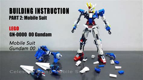 Building Instruction Lego 00 Gundam Prototypever Part 2 Mobile Suit