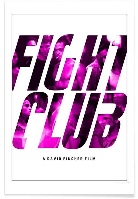 Fight Club Poster Juniqe