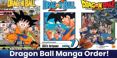 Even if some fans seem to swear by—and only by—dragon ball z. Dragon Ball Manga Order: Easiest Way to Read It! (April ...