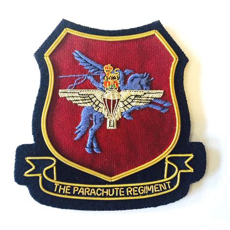 Parachute Regiment Para And Pegasus Blazer Badge The Airborne Shop