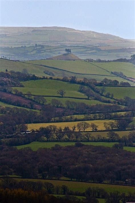 Colmers Hill Across The Marshwood Vale Scenery Aerial View Jurassic