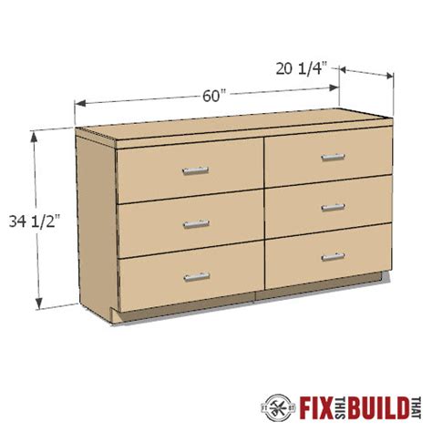Diy 3 Drawer Base Cabinets Plans Fix This Build That