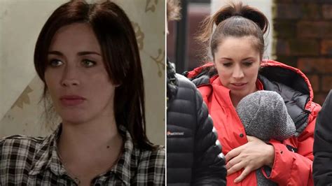 Coronation Street S Julia Goulding Back As Shona Just Months After
