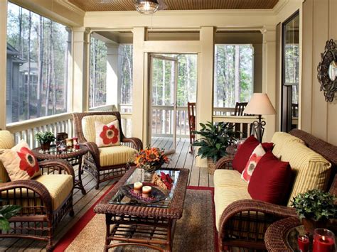 Make porches, decks, and patios stylish with sets made from a variety of materials. Designing Outdoor Spaces | HGTV