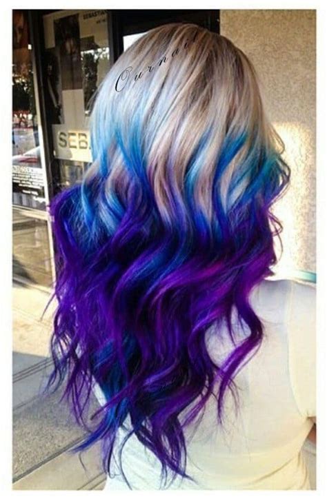 Mixing Blue And Violet Hair Dye Mixrea