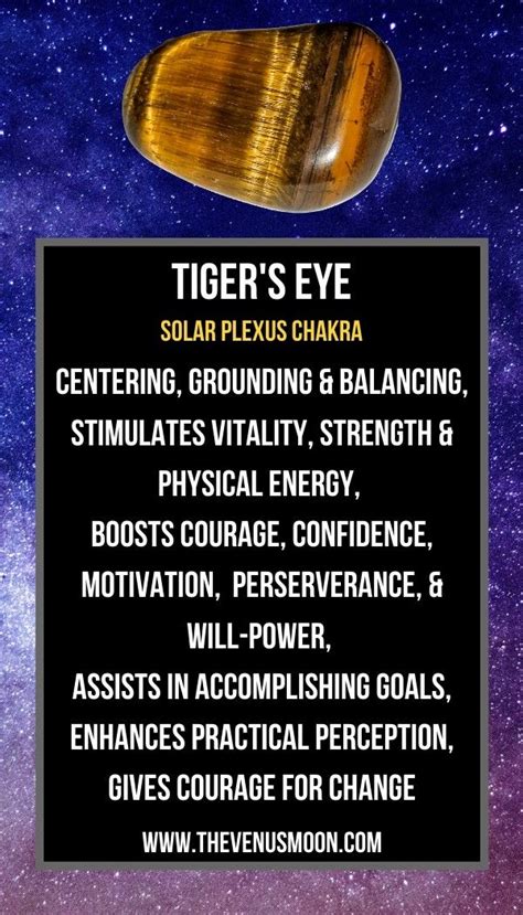 Tiger S Eye Properties Crystals Spiritual Crystals Minerals