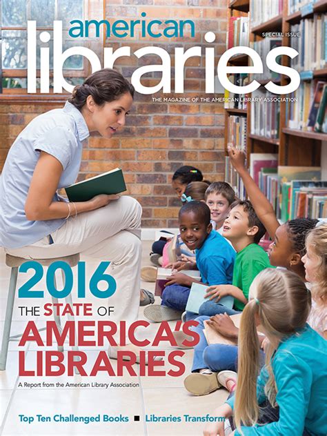 State Of Americas Libraries Report 2016 News And Press Center