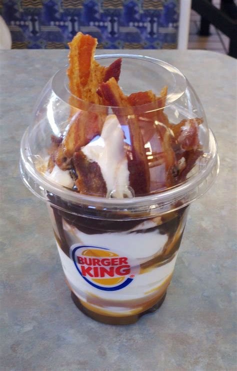 Burger Kings Bacon Ice Cream Sundae Is Every Geeks Dream Bit Rebels