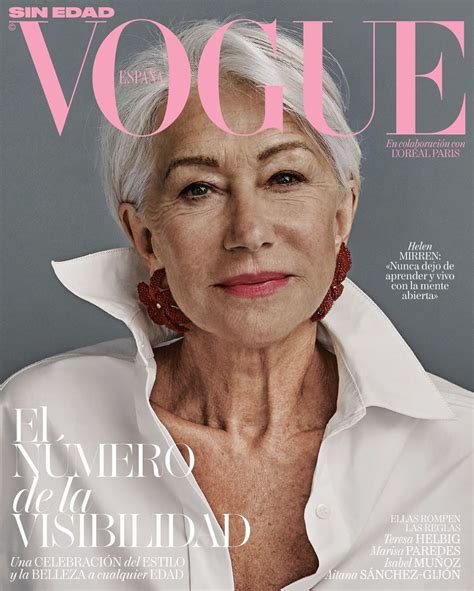 Helen Mirren Vogue Spain Magazine Fashion Tom Lorenzo Site Tom Lorenzo