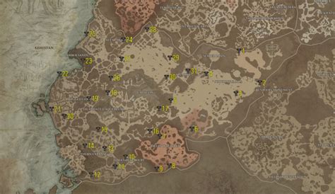 All Kehjistan Altars Of Lilith Locations Diablo 4 Guide