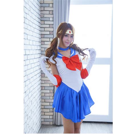 №anime Sailor Moon Cosplay Costume Tsukino Usagi Uniform Dress Outfits