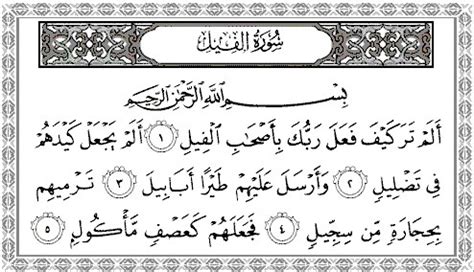 Al matsurat pagi dan sore beserta artinya. Bacaan Surat Al-Fil Lengkap Arab Latin Dan Artinya - Doa ...