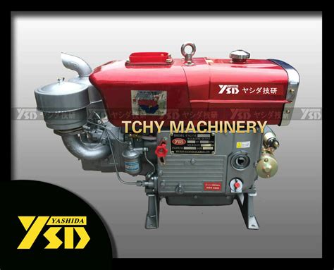 15hp Water Cooled Single Cylinder Diesel Engine With Electric Starting