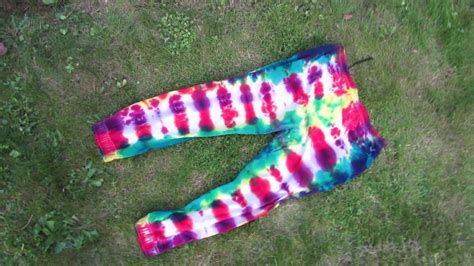 How To Tie Dye Pants In Description Youtube