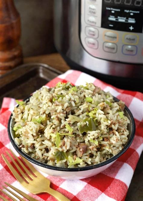 Instant Pot Dirty Rice Simply Happy Foodie
