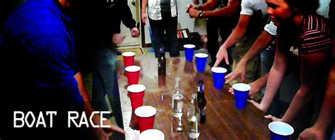 The 10 best drinking games that are perfect for small groups without cards! Boat Race Drinking Game Rules
