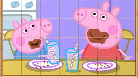 Peppa Pig Game For Kids Puzzle Blocks Youtube