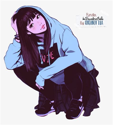 Cool Anime Girl Swag