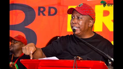 Julius Malema Reacts To Anc National Conference Youtube