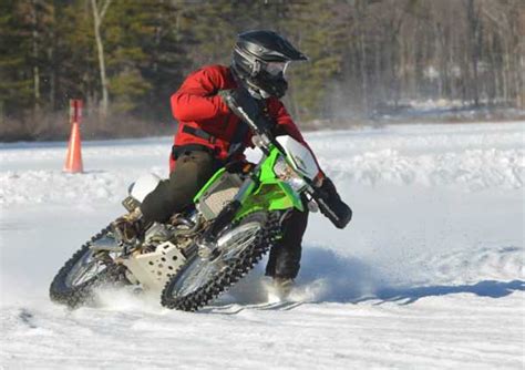 Previously frozen or previously dry. Ice Riding Basics: Winter Motorcycle Fun | Riding in the Zone