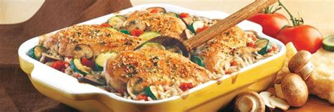 Campbells real beef reduced salt stock. Italiano Chicken and Rice Bake | Recipe | Cooking recipes ...
