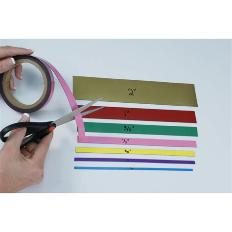 Magnetic Ribbon Colored Flexible Magnetic Strips