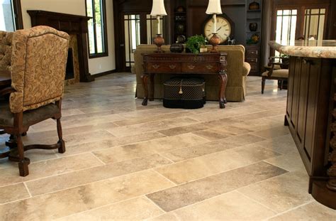 Tile floors are durable and easy to clean. Mediterranean Living Room - Mediterranean - Living Room ...