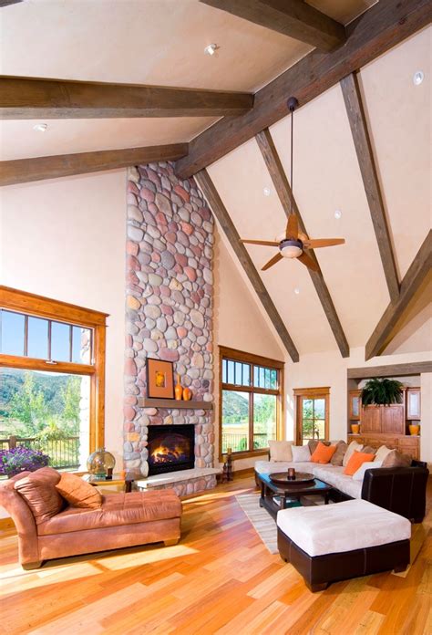 Colorado Mountain Home Traditional Living Room Denver By