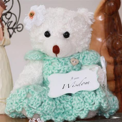 A free lifetime warranty is included with purchase so it's safe for him to wear daily. Graduation Teddy Bear Gift/Christian Birthday Gift/Wisdom ...