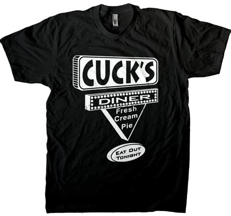Cuckold Mens T Shirt Cucks Diner Tee Cuckolding Femdom In T Shirts From