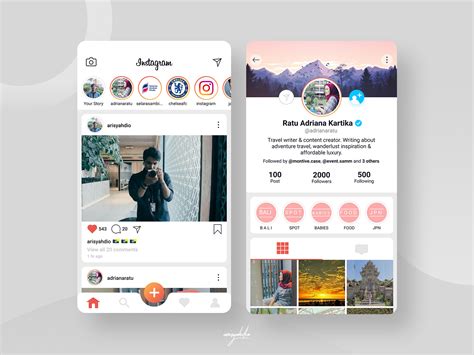 Instagram Redesign Concept By Dio Arisyahputra On Dribbble