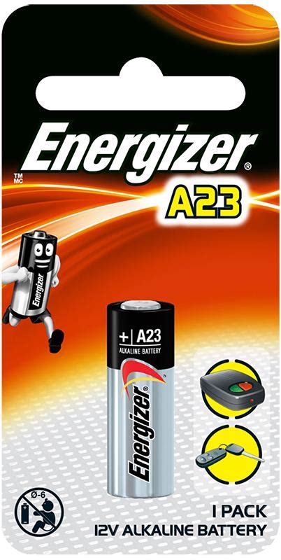 Energizer A23 Miniature Alkaline 12v Battery 1 Pack Help Tech Co Ltd