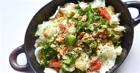 Vite Fait Bien Fait Salade De Chou Chinois Au Sésame Et à La
