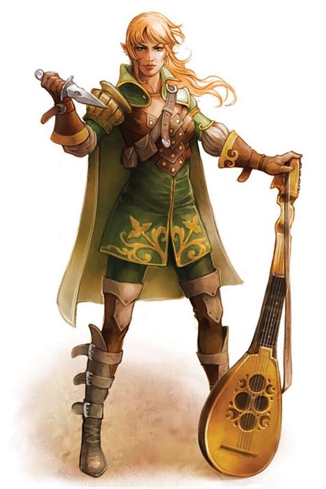 Marisa Of The Jehntaxus Wild Elf Female Bard