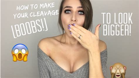 Want Bigger Boobs Breast Cleavage Watch This Youtube